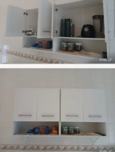 Armário aéreo de cozinha
