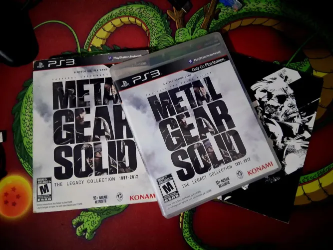 Metal Gear Solid: The Legacy Collection - PS3 | Edição Especial 25 Anos
