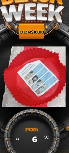 Forma de silicone para Airfryer