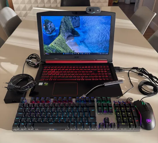 Kit Gamer Completo Notebook Acer Nitro 5 + Periféricos