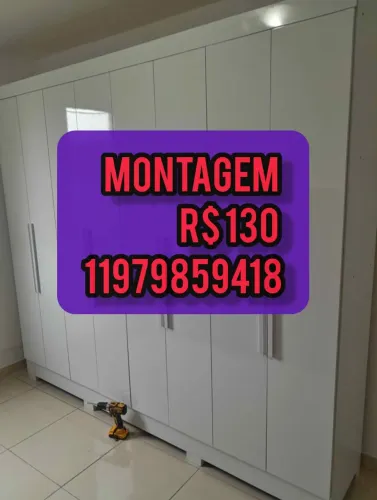 Montador de móveis promoção