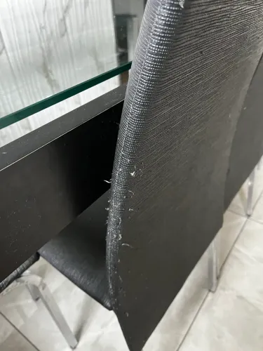 Mesa janta de vidro