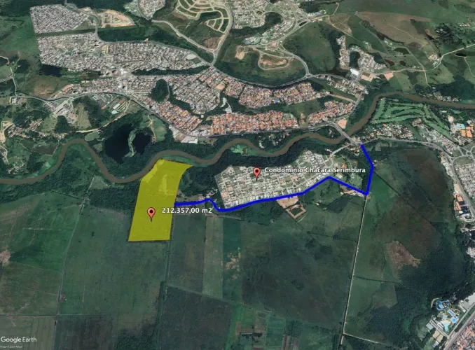 Área anexo ao Condominio Chacara Serimbura em SJC, 215357 m² - Condomínio Chácara Serimbur