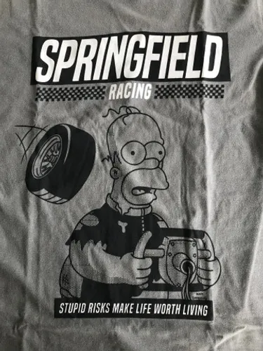 Camiseta Homer Springfield Race