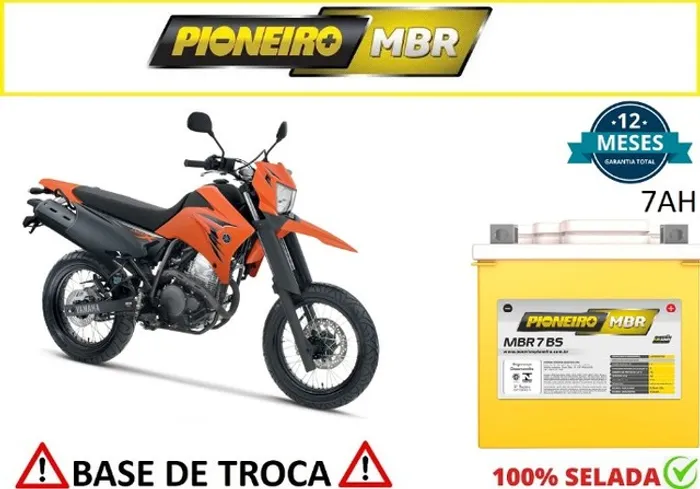 Bateria Automotiva Pioneiro Lander 250 - 7Ah