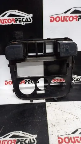Moldura Central Painel Rádio Gol G4 Preto