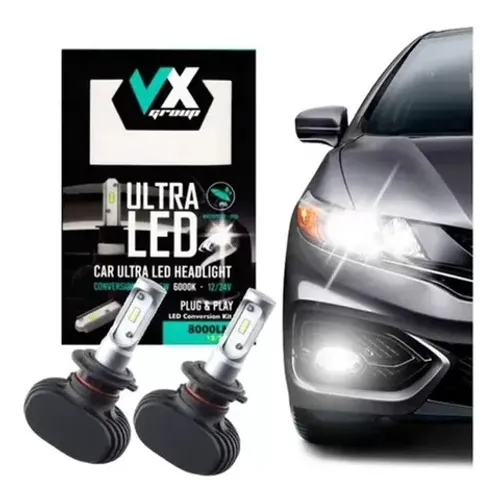 Lampada ultra led vx 8000 lumens