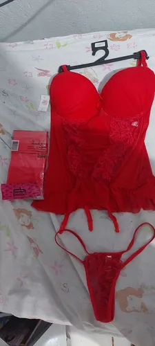 Espartilho vermelho