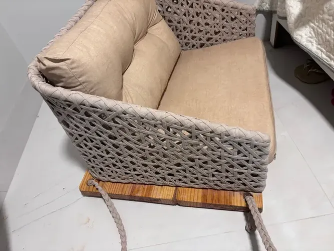 Balanço em corda nautica 