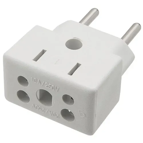 Adaptador de Tomadas Bob - Benjamin 10A 20A Plug - Loja Coimbra Computadores Entregamos 