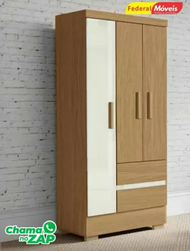 Guarda Roupa com 3 Portas Novo Fazemos Entrega