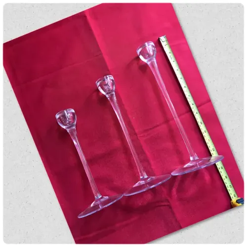 Trio de castiçal R$100,00