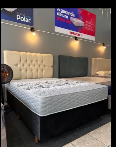 Colchão Casal com Espuma D33 e Base