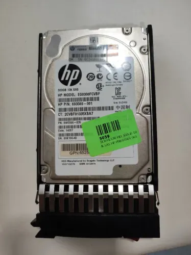 HD HP 300gb 2,5 SAS 10k