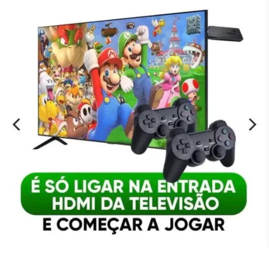 Video Game Clássico para TV - Diversão para toda a Família!