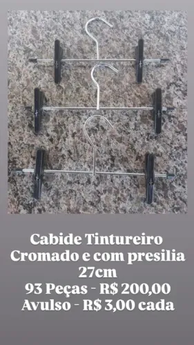 Cabides - 93 peças ou avulso