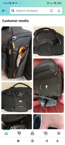 Bolsa case logic para câmera Dlsr 