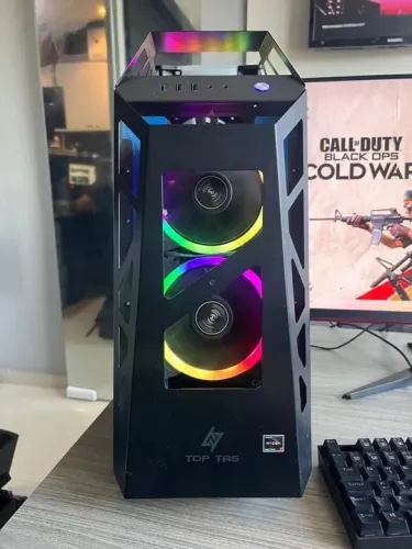 PC Gamer Completo Monitor 24pl Ryzen 5 5600gt 16 gb ram 512gb Ssd
