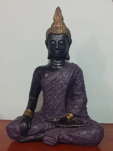 Decoração Escultura Buda hindu