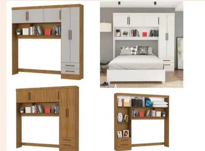 Guarda roupa modulado 5 portas ( temos a pronta entrega)