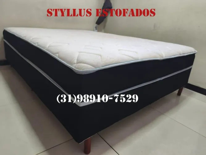 Cama box semi ortopédica 