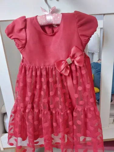 Vestido festa vermelho 