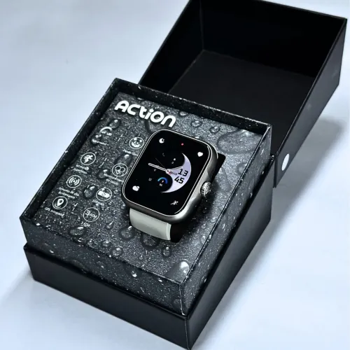SMARTWATCH ACTION | A PROVA D'ÁGUA | GPS INTEGRADO | STRAVA E 7 DIAS DE BATERIA