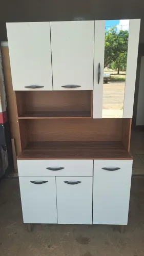 Armário de cozinha 6 portas