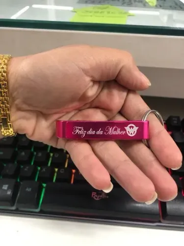 Chaveiros Personalizados para o Dia Internacional da Mulher!