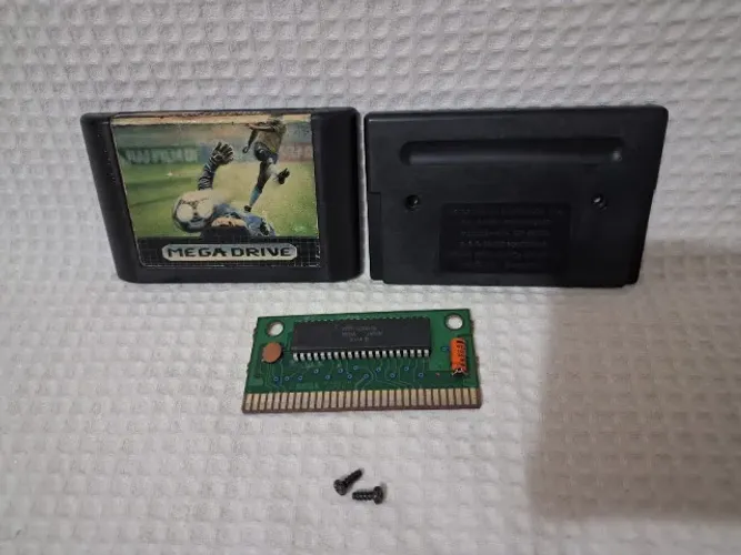 JOGO MEGA DRIVE SUPER FUTEBOL ORIGINAL