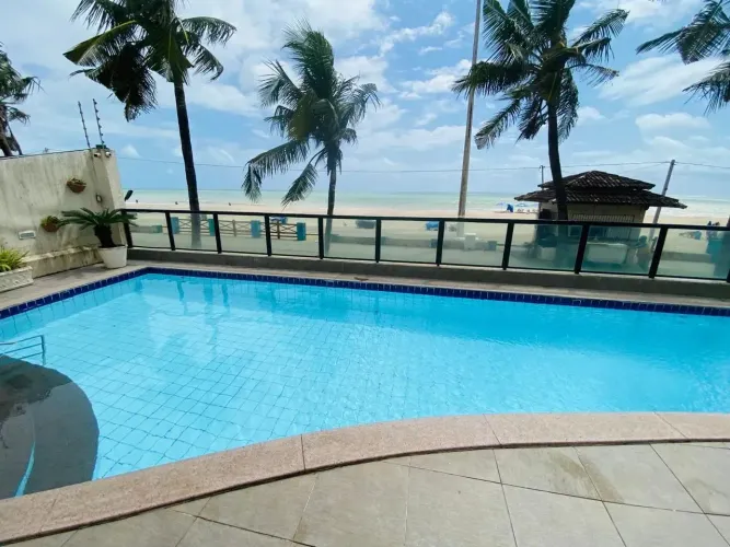 Flat Mobiliado Pé na Areia em Ponta Negra - Natal - RN