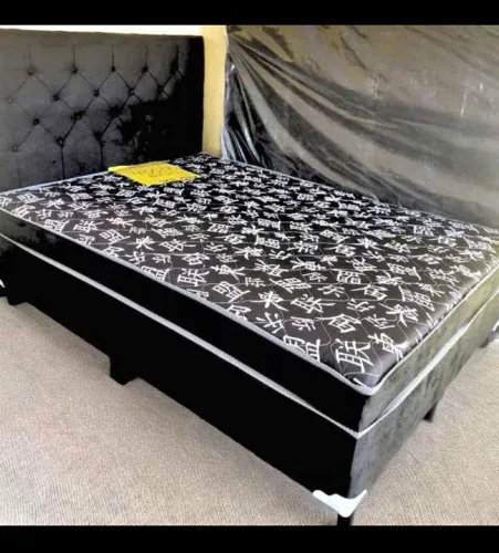 Cama Box Casal com Colchão Ortopédico FRETE grátis 