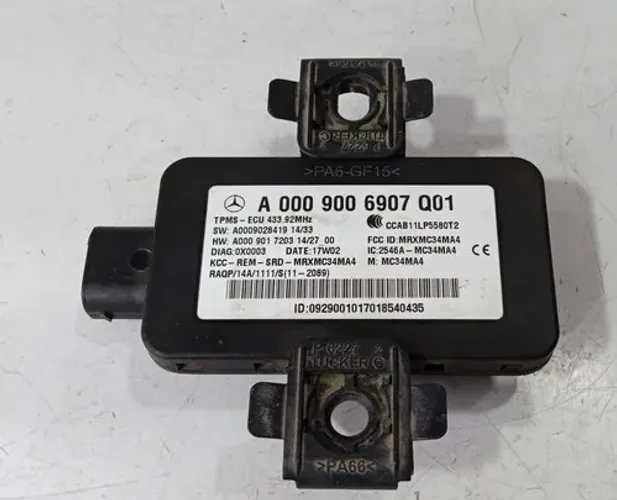 Módulo Pressão Pneus Mercedes C180 C300 2018 / A0009006907