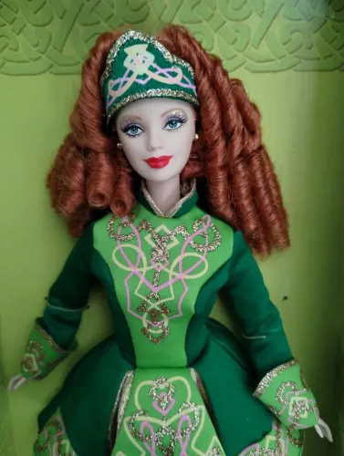 Barbie Collector Festivals Dolls Of The World Irish - Irlanda