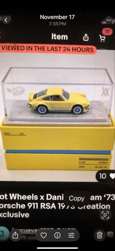 Hot wheels Porsche RLC Daniel