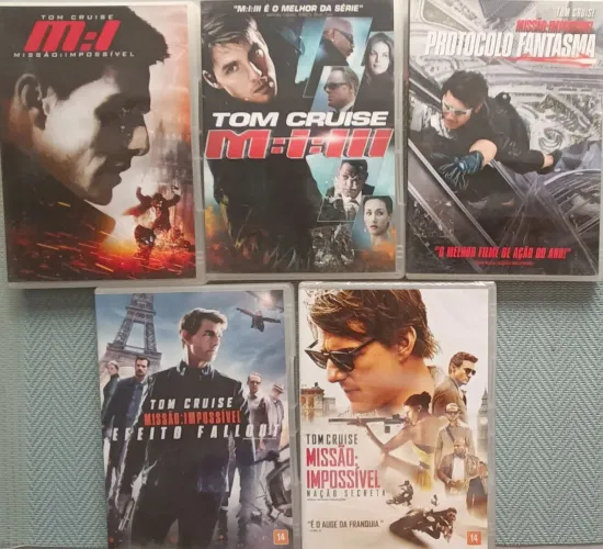 Combo Missão Impossível - 5 DVDs