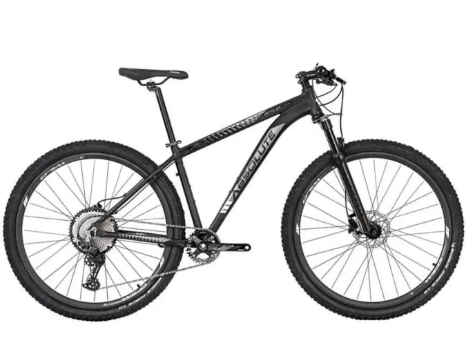 Bicicleta Aro 29 Absolute Wild, Deore, freio hidráulico usada 3x apenas.