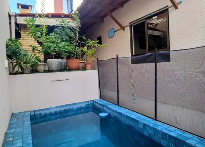 Apartamento térreo com piscina privativa e área gourmet Bessa