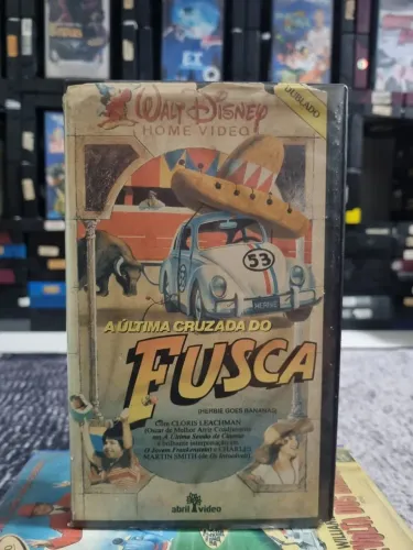 VHS A Última Cruzada do Fusca Dublado