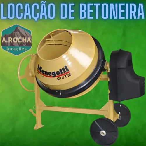 Locação de Betoneira