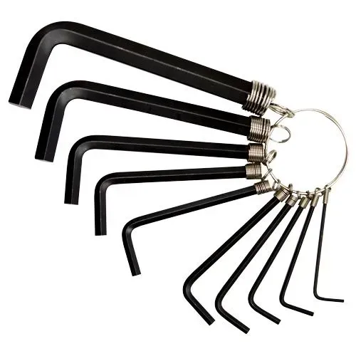 Jogo Chave Allen Hexagonal 10 Peças 1,5 A 10 Mm Dtools