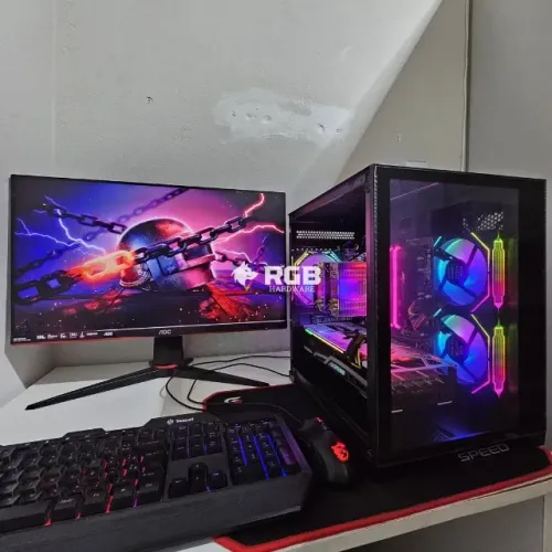 PC GAMER Ryzen 5 5500 + RTX 3060 Ti 8GB + RAM 16GB + ENTREGA GRÁTIS + 1 ANO DE GARANTIA EM