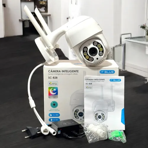 Câmera Inteligente Wi-Fi 5.0MP Full HD 1080P