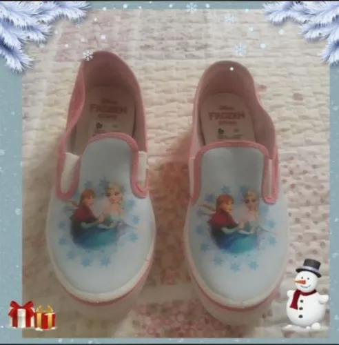 Tênis infantil da frozen 