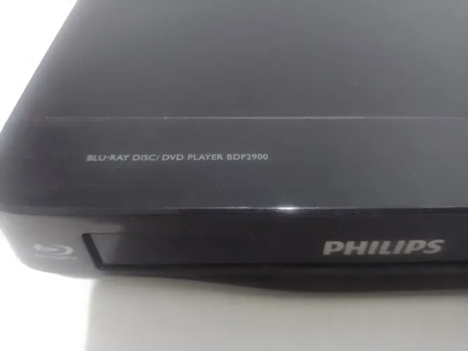 BLU-RAY DISC / DVD PLAYER PHILIPS BDP2900 C/ DEFEITO (não abre a gaveta) + Controle Remoto