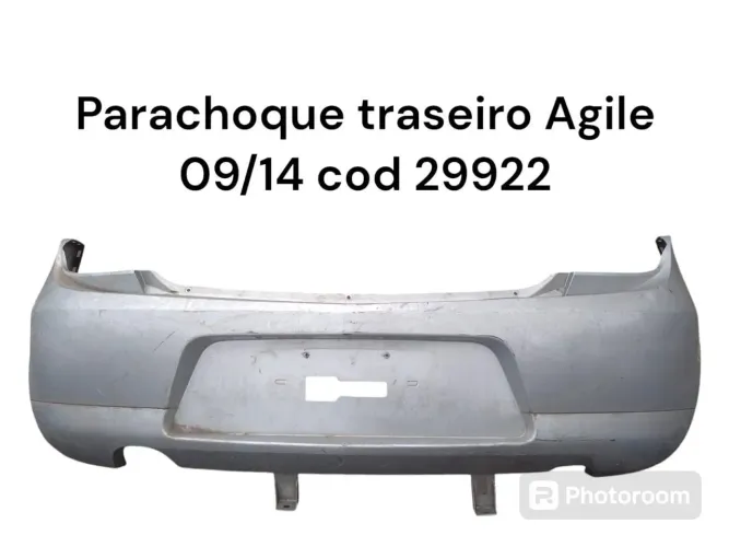 Para-choque Traseiro Agile 09/14 - Código 29922