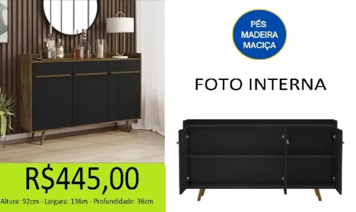 Balcão buffet a pronta entrega