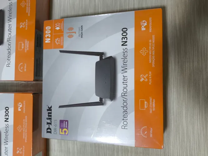 Roteador Wireless D-Link DIR-615 N300 - 300 Mbps