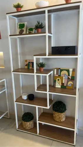 Estante Decorativa Design Moderno