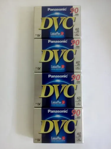 Fita Mini Panasonic Dvc 90 Minutos Original Lacrada Importada Unidade